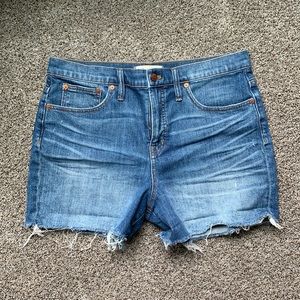 Madewell High-Rise Denim Shorts